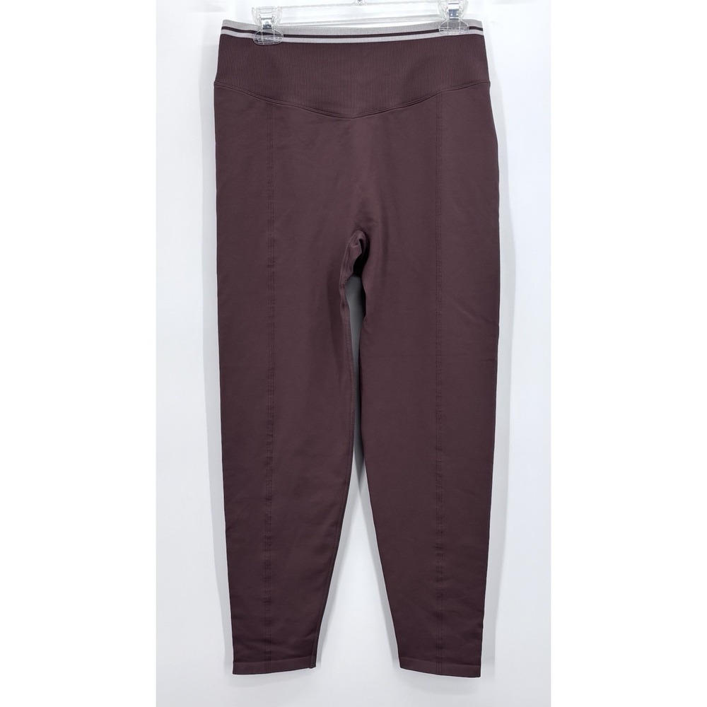PINK Victoria's Secret XL Soft Seamless Contour Leggings Brown High Rise NWT